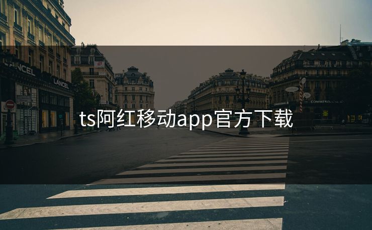 ts阿红移动app官方下载